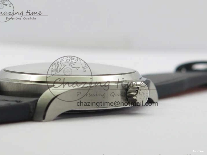 MIROTIME 0427 MARK XVIII IW327002 SS FKF 1:1 Best Edition White Dial On Black Leather Strap Affordable 7121